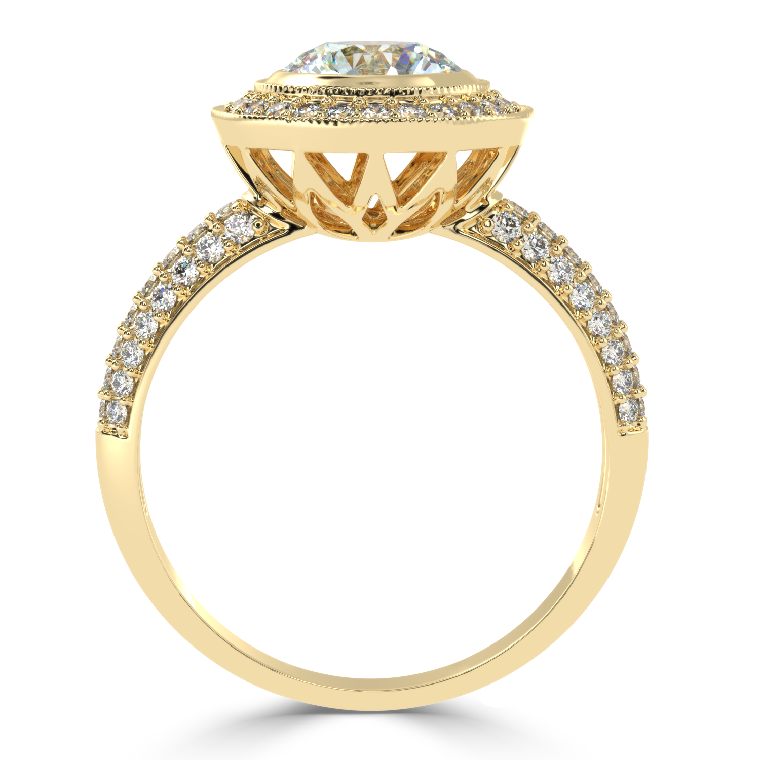Buy 1.55Ct Solitaire Natural Diamond Ring |SolitaireKart